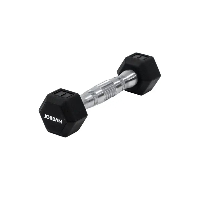 JORDAN Urethane HEX Dumbbells – Anti-Roll, Durable & Versatile - Home Gym Pro