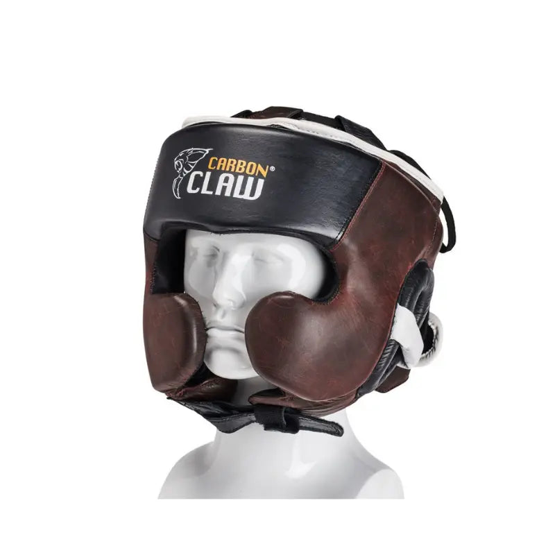 CARBON CLAW - Recoil RB-7 Leather Head Guard – Boxing & Sparring Protection - Home Gym Pro