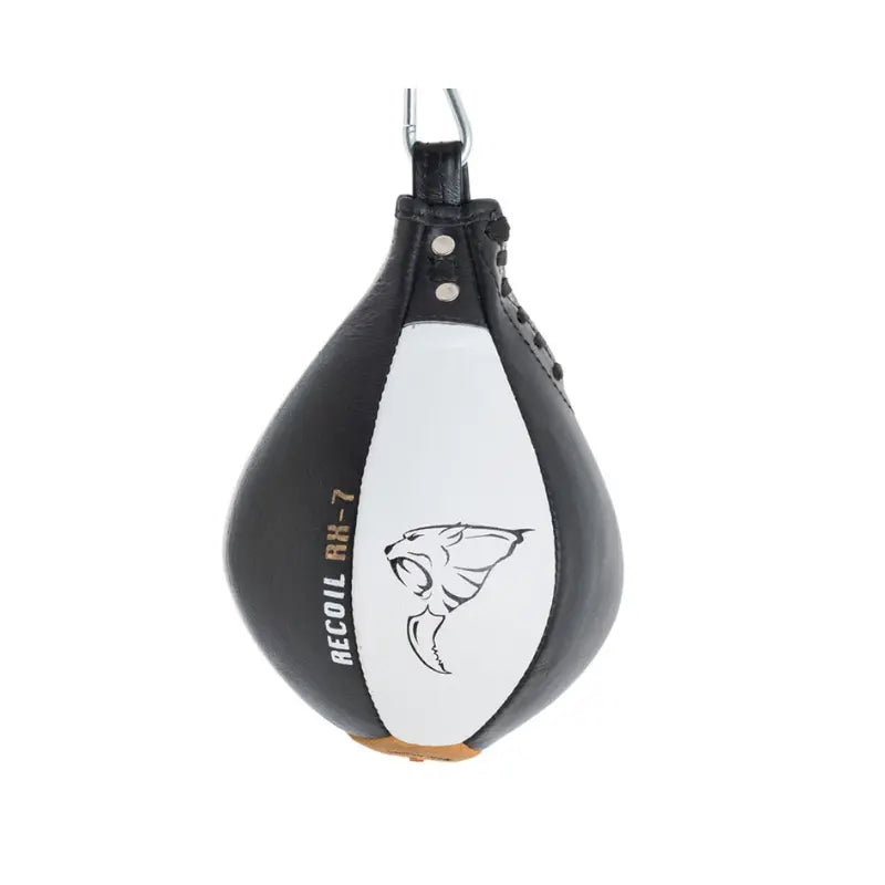 CARBON CLAW Recoil RX‑7 Speedball – 7” Cowhide Leather - Home Gym Pro