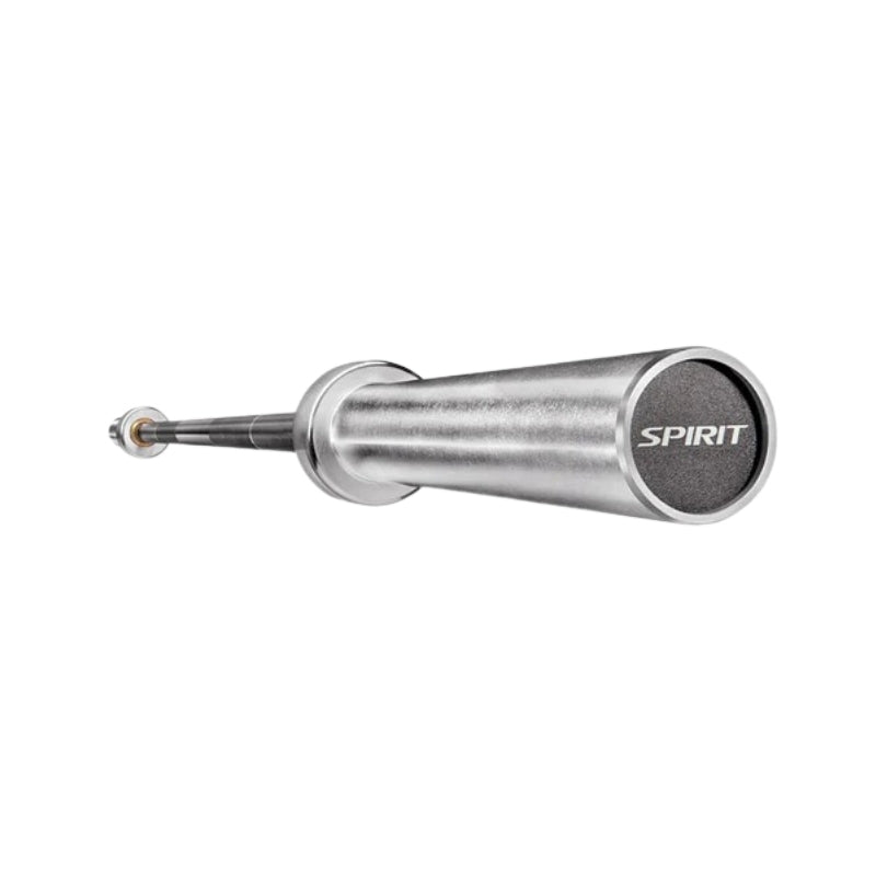SPIRIT FITNESS - 15kg Olympic Barbell – Black E-Coated