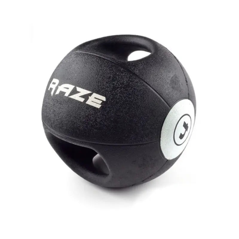 RAZE Dual Grip Medicine Ball – Functional Strength & Core Control with Ergonomic Handles - Home Gym Pro