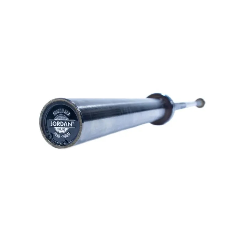 JORDAN Shadow Olympic Bar – 7ft Titanium-Coated Barbell (20kg, 215K PSI, 900kg Capacity) - Home Gym Pro