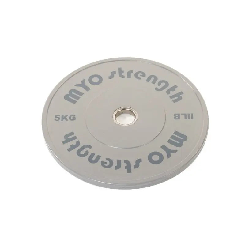 MYO Strength Coloured Rubber Bumper Plates – Olympic Standard | Colour-Coded | 2.5kg–25kg MYO Strength