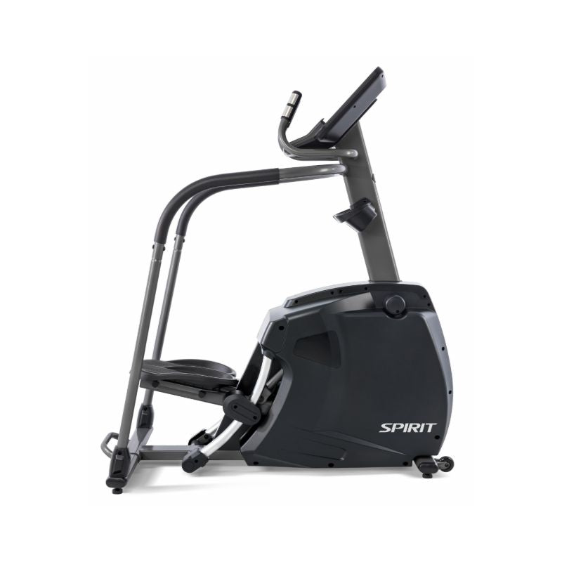 Black Spirit elliptical trainer on a white background