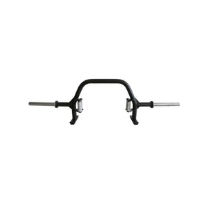 JORDAN 7ft Open-Ended Trap Bar – Olympic Hex Bar with Dual Handles & Loading Jack - Home Gym Pro
