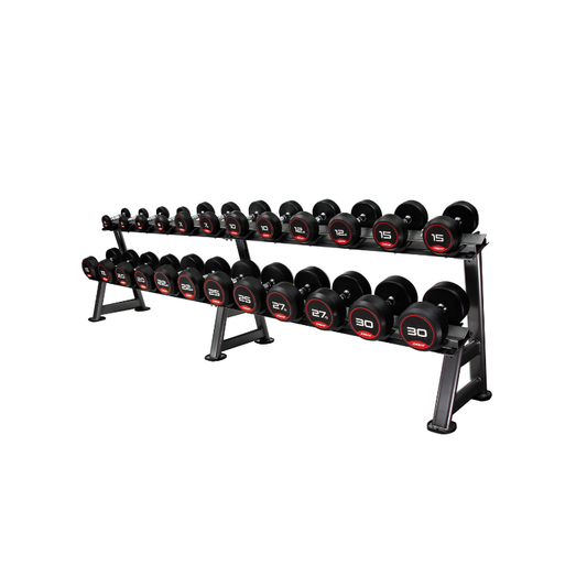 JORDAN 12-Pair Dumbbell Storage Rack – 2-Tier