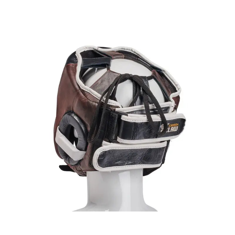 CARBON CLAW - Recoil RB-7 Leather Head Guard – Boxing & Sparring Protection - Home Gym Pro