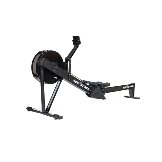 Attack Fitness Indoor Rowing Machine – Low-Impact Full-Body Cardio with Bluetooth Console