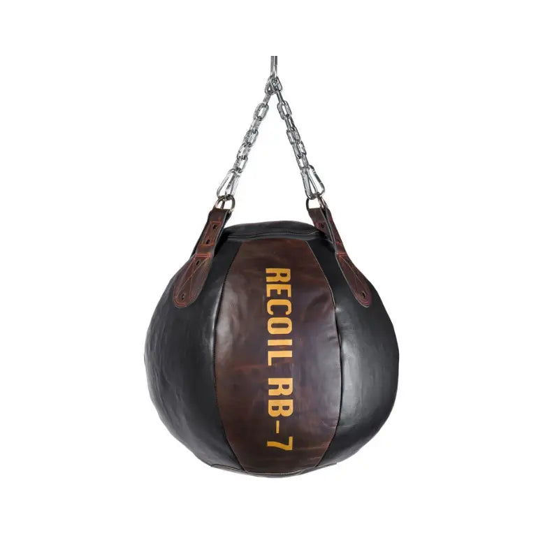 CARBON CLAW  Recoil RB-7 Series Leather Wrecking Ball – Premium Boxing Punchbag - Home Gym Pro