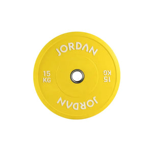 JORDAN Coloured Rubber Bumper Plates | Olympic Standard | 100kg & 150kg Sets Available - Home Gym Pro