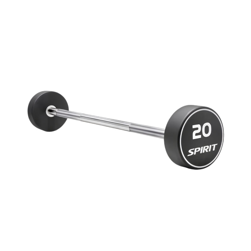20kg Barbell on a white background, featuring the Spirit brand.
