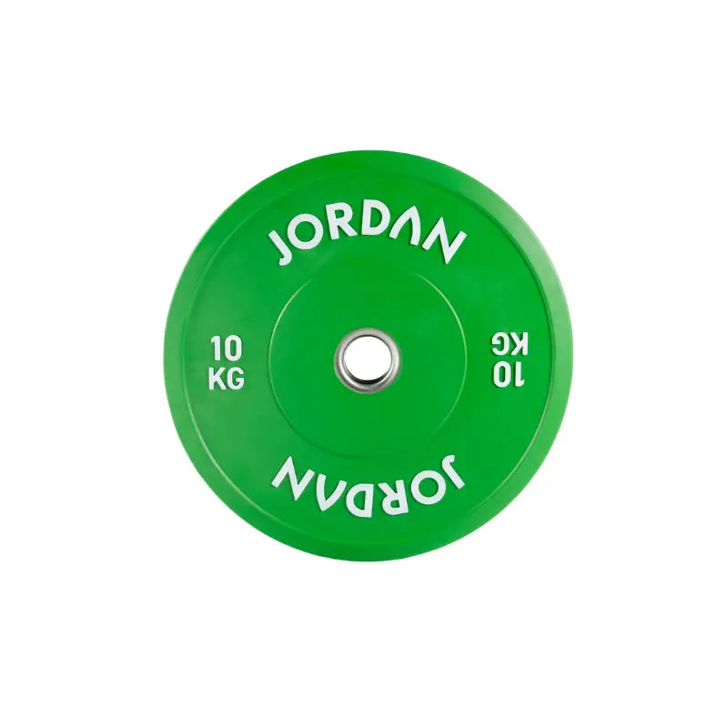 JORDAN Coloured Rubber Bumper Plates | Olympic Standard | 100kg & 150kg Sets Available - Home Gym Pro