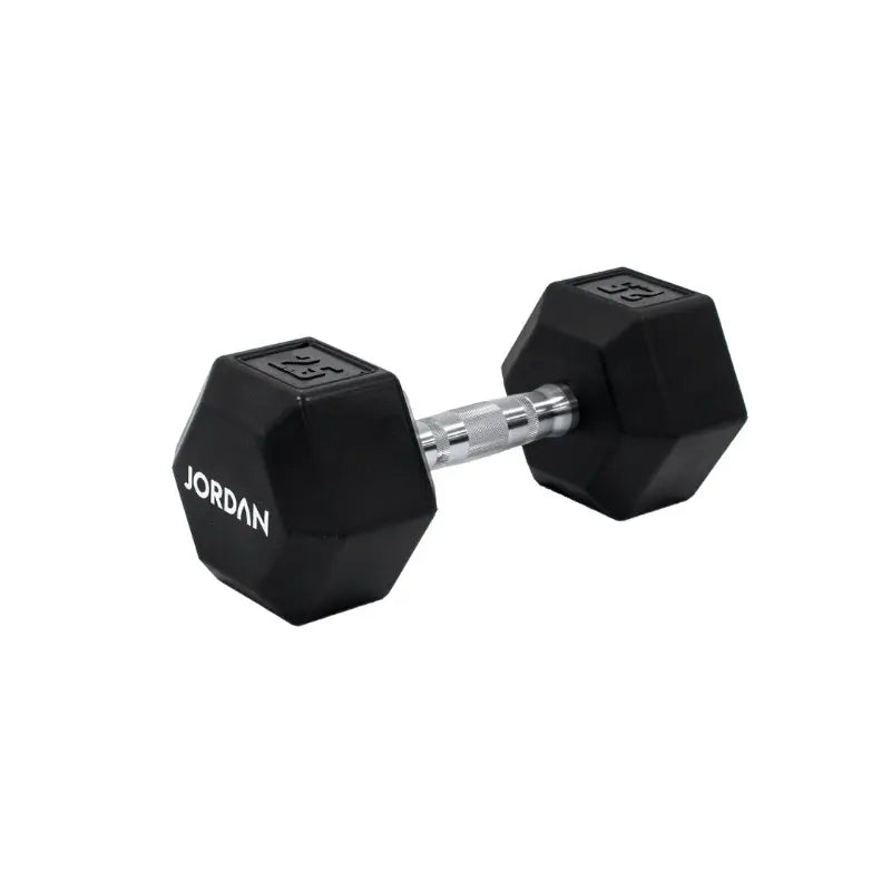 JORDAN Urethane HEX Dumbbells – Anti-Roll, Durable & Versatile - Home Gym Pro
