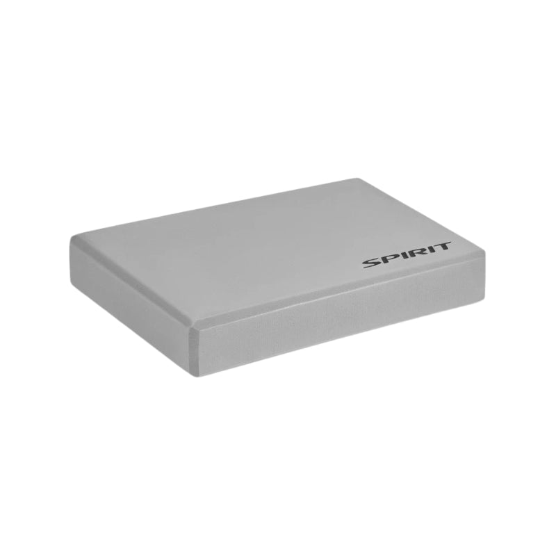 Gray foam block with 'Sprit' branding on a white background