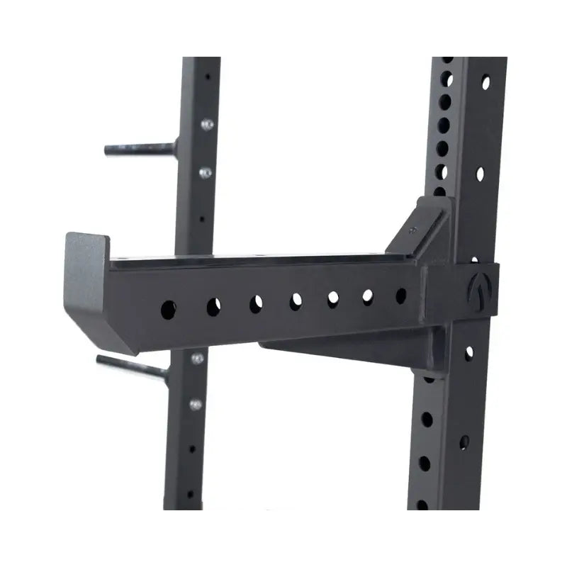 JORDAN HELIX Half Rack [LTR] | Compact Power Rack | J-Hooks, Safety Arms, Pull-Up Bar - Home Gym Pro