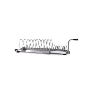 MYO Strength Olympic Plate Storage Rack – 16 Slot | 250kg Capacity | Wheeled Plate Tree MYO Strength