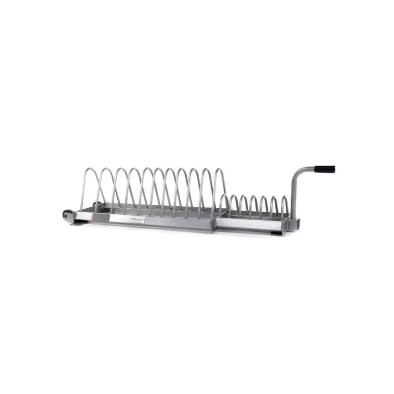 MYO Strength Olympic Plate Storage Rack – 16 Slot | 250kg Capacity | Wheeled Plate Tree MYO Strength