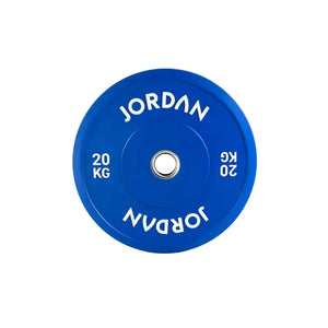 JORDAN Coloured Rubber Bumper Plates | Olympic Standard | 100kg & 150kg Sets Available - Home Gym Pro