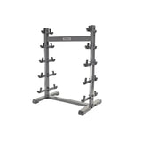JORDAN Fixed Barbell Rack – Vertical 5-Bar Storage - Home Gym Pro