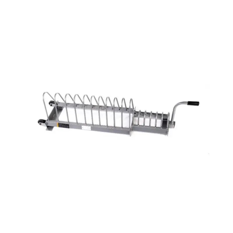 MYO Strength Olympic Plate Storage Rack – 16 Slot | 250kg Capacity | Wheeled Plate Tree MYO Strength