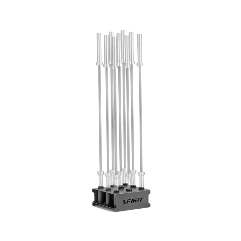 9 bar vertical storage unit black grey 