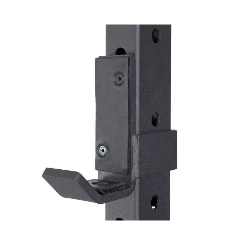 JORDAN HELIX Half Rack [LTR] | Compact Power Rack | J-Hooks, Safety Arms, Pull-Up Bar - Home Gym Pro