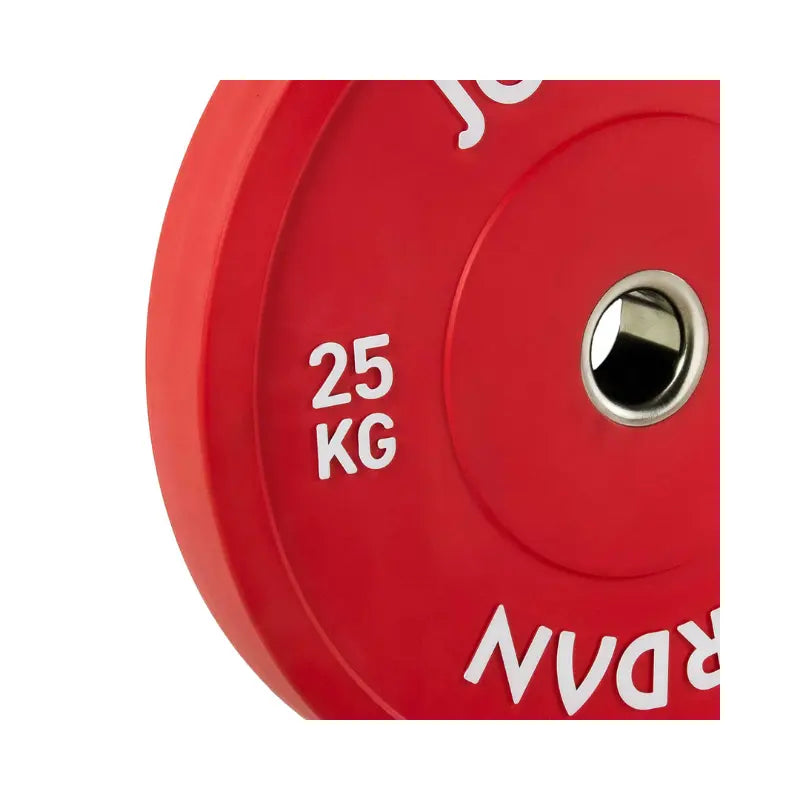 JORDAN Coloured Rubber Bumper Plates | Olympic Standard | 100kg & 150kg Sets Available - Home Gym Pro