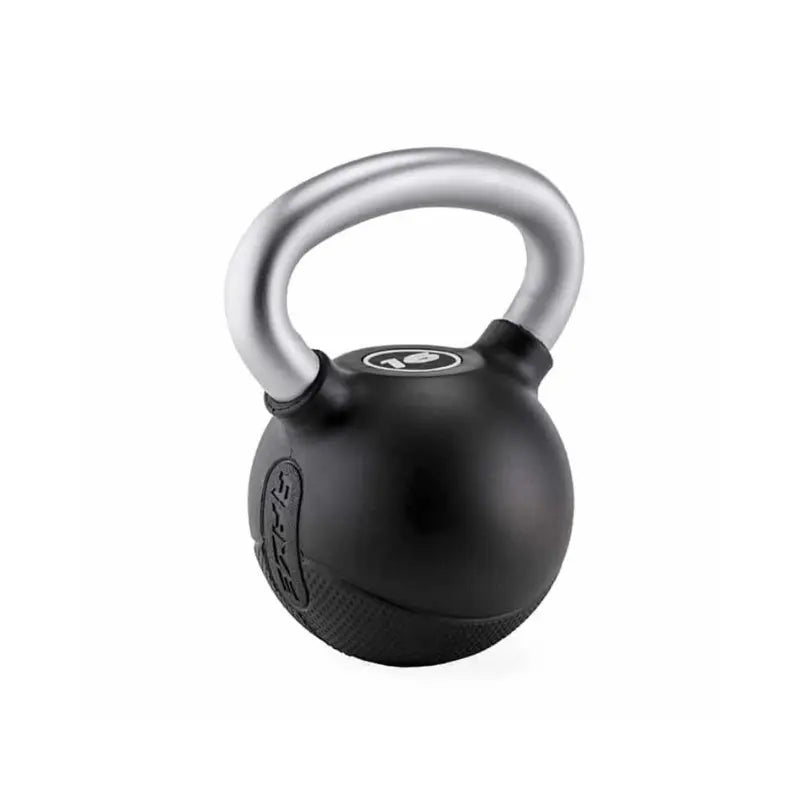 RAZE Premium Rubber Kettlebell – Ergonomic Chrome Handle for Functional Fitness - Home Gym Pro