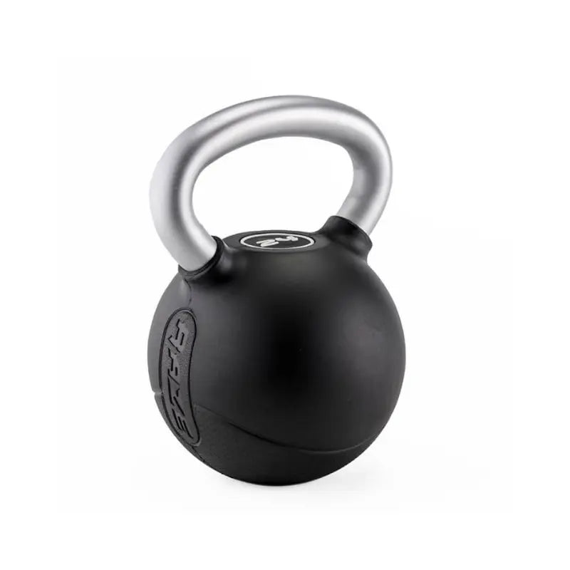 RAZE Premium Rubber Kettlebell – Ergonomic Chrome Handle for Functional Fitness - Home Gym Pro