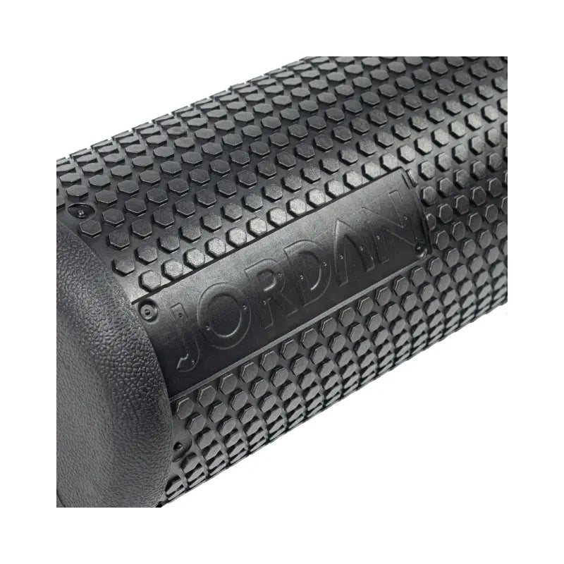 The Jordan Recovery Foam Roller, designed for gentle massage and injury rehab with soft pressure, is displayed horizontally against a plain white background.