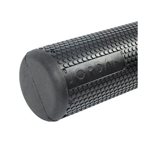 The Jordan Recovery Foam Roller, designed for gentle massage and injury rehab with soft pressure, is displayed horizontally against a plain white background.