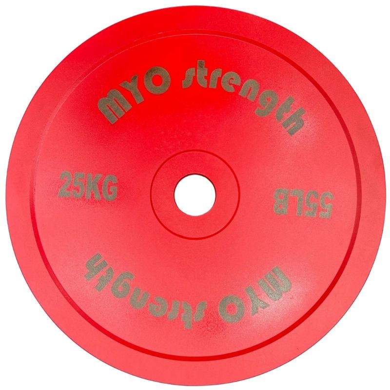 MYO Strength Steel Calibrated Plates