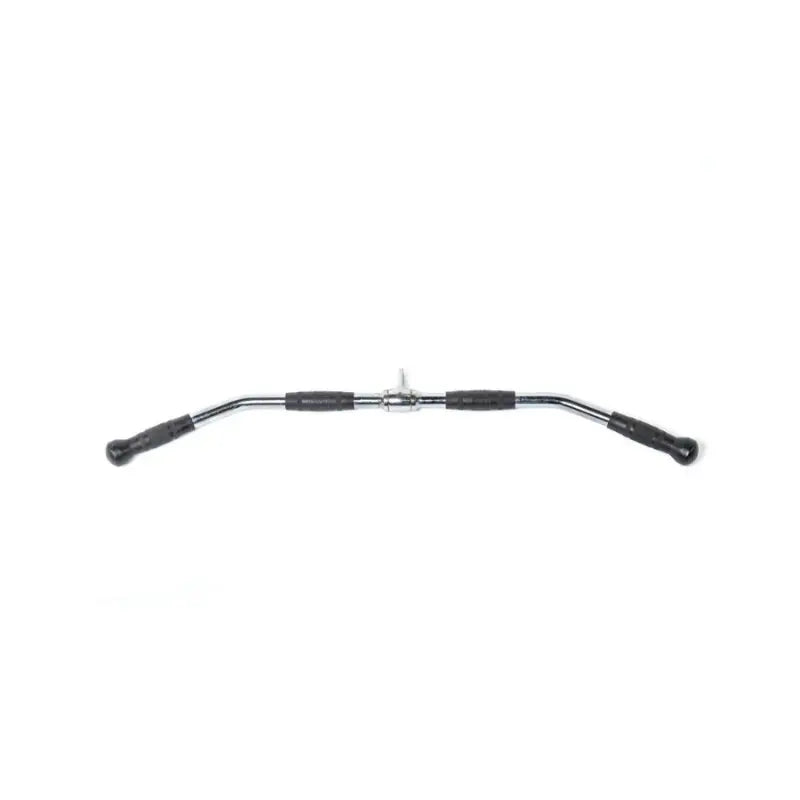The MYO Strength Cable Attachment – 36” Lat Pulldown Bar features durable PU grips and a central cable attachment hook, displayed against a white background.