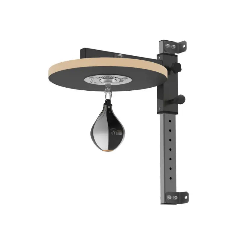 CARBON CLAW Adjustable Speedball Frame – Wall-Mounted Platform with Swivel - Home Gym Pro