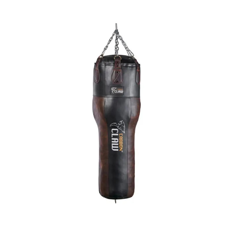 CARBON CLAW Recoil RB-7 Series Leather Uppercut Bag – Premium Angled Boxing Punchbag - Home Gym Pro