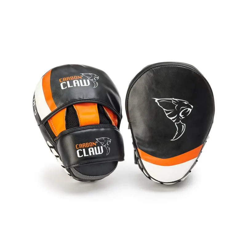 CARBON CLAW Sabre TX-5 Series Hook & Jab Pads – Leather Coaching Pads - Home Gym Pro