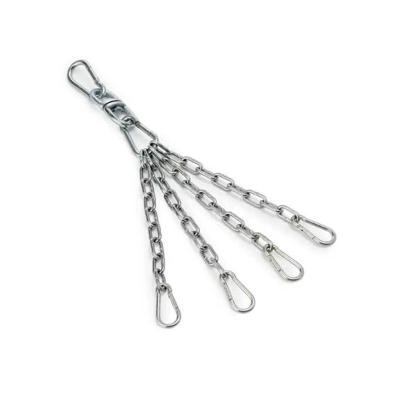 CARBON CLAW Heavy Bag Chain Set – Punchbag Chains with Swivel Fixing (Max 75kg) - Home Gym Pro